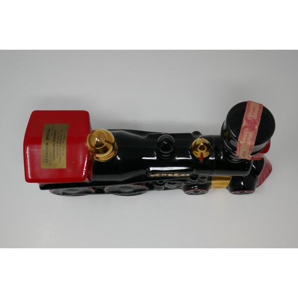 Paul Lux Train Engine 1974 Canadien Special Whiskey Empty Liquor Decanter - Picture 5 of 12